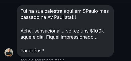 Depoimento de mentorado do Reino